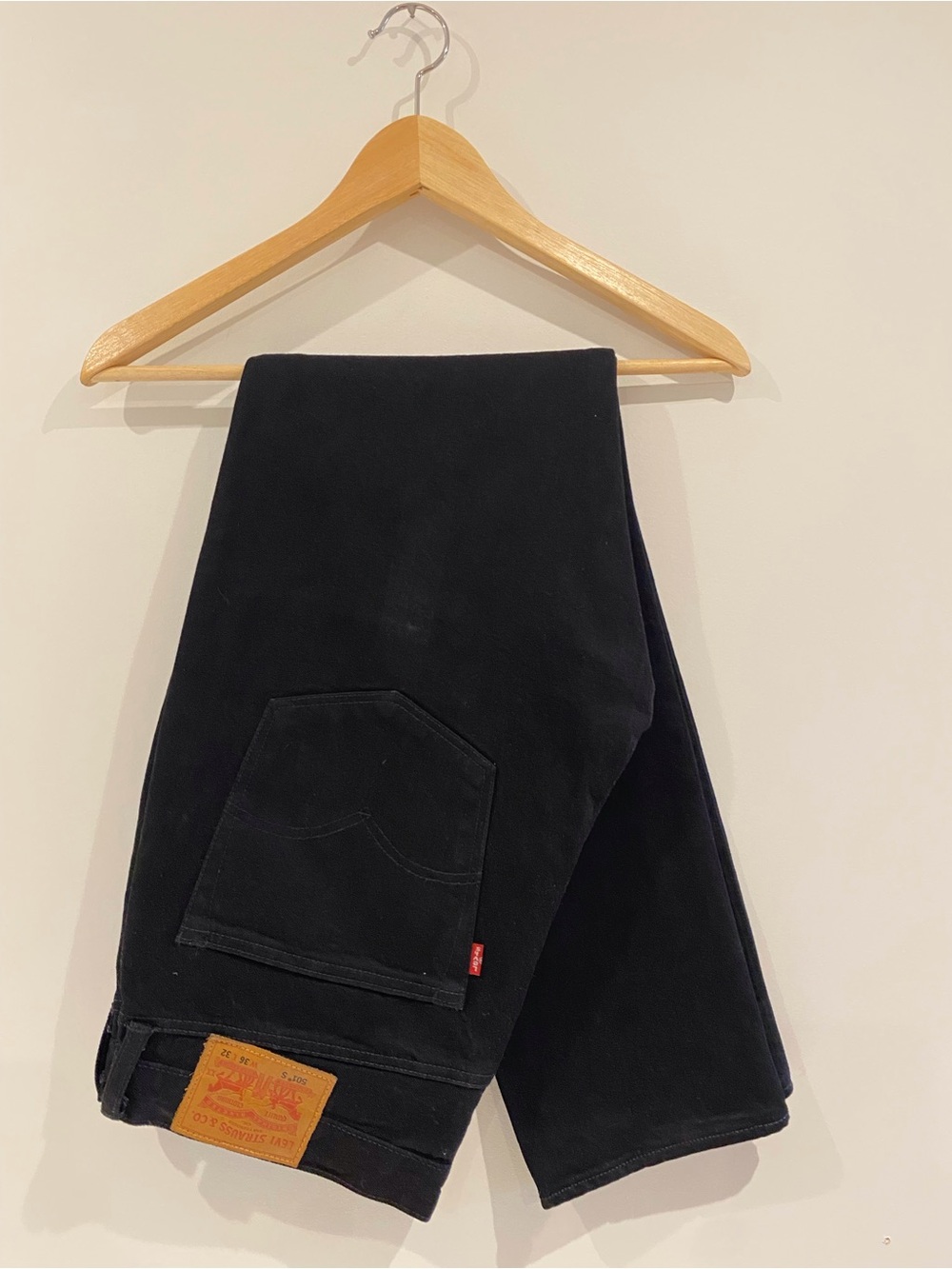 Men’s Levi’s black jeans like new